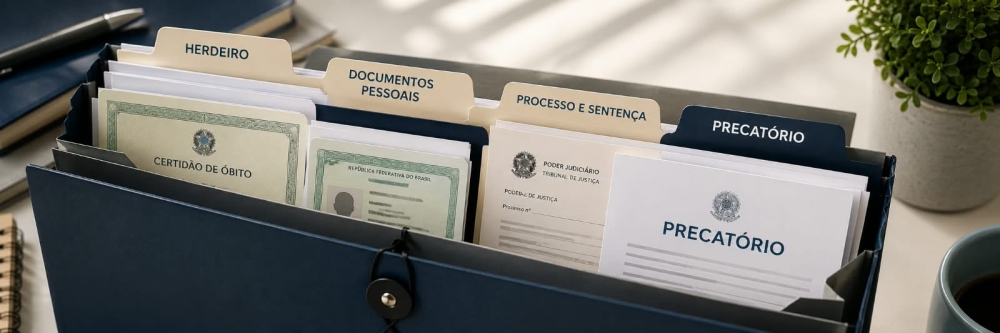 Quais documentos o herdeiro precisa para vender um precatório?